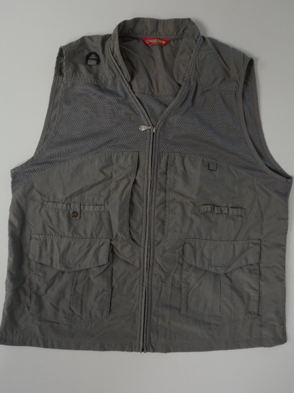 Gorpcore Khaki Green Utility Vest 2XL Fishing Hiking